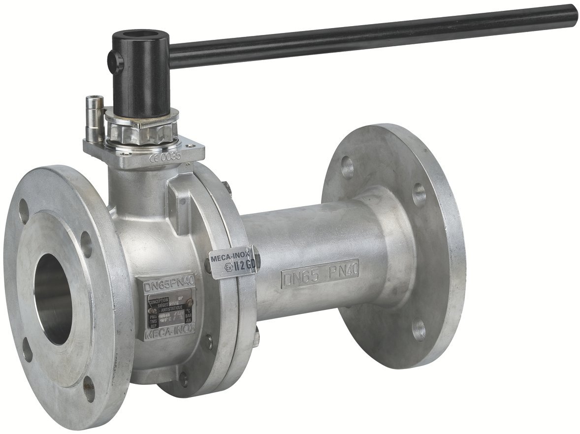 R2S4L1NI - Robinet à boisseau sphérique 2 pièces inox DIN Lo